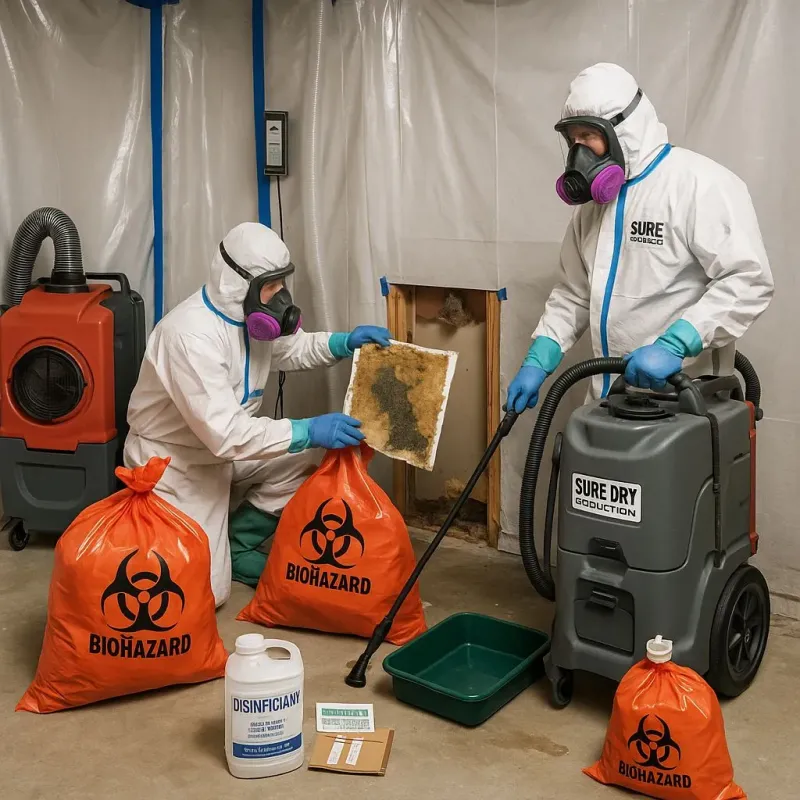 Contaminated Water Handling Protocols process in Eden Prairie, MN