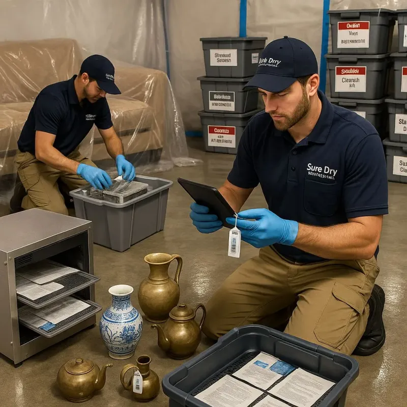 Content Protection and Restoration process in Eden Prairie, MN
