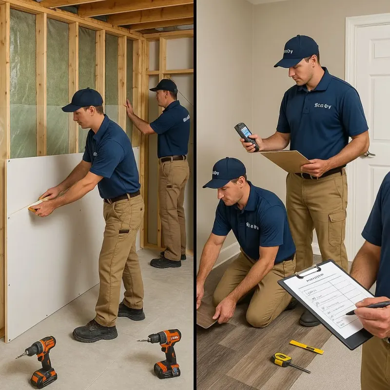 Repairs and Reconstruction process in Eden Prairie, MN